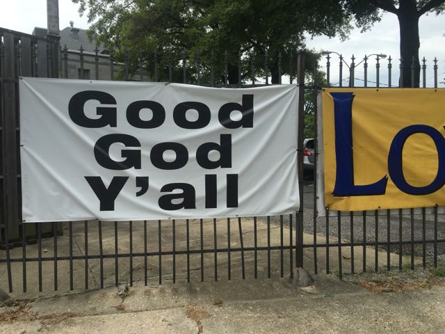 St. Mary's Episcopal Cathedral channeling James Brown